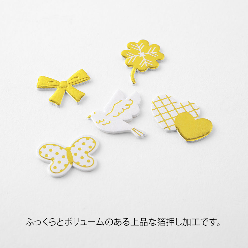 PC Museum Sticker 2608 Decoration Foil Happy Motif