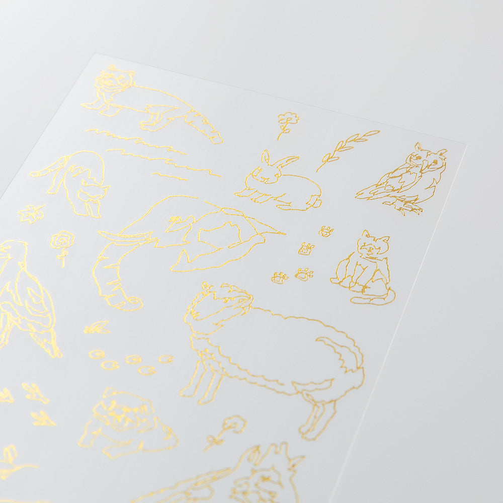 Transfer Sticker Foil 2619 Land animals