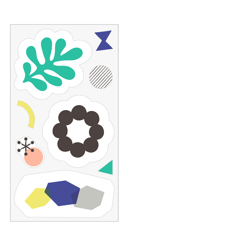 Clip Sticker Geometrical pattern