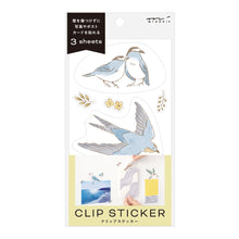 Load image into Gallery viewer, Clip Sticker Bird
