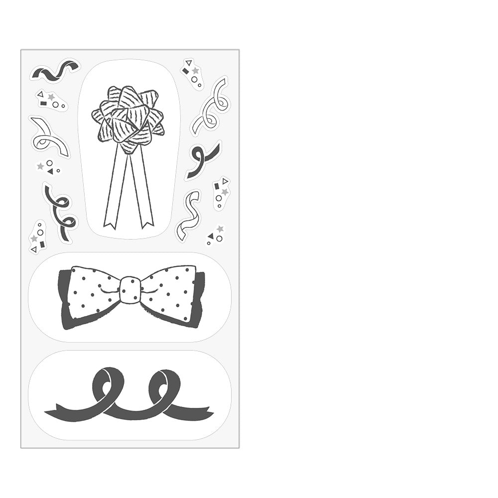 Clip Sticker Ribbon
