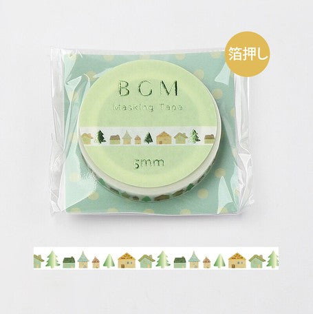 BGM House Slim Washi Tape