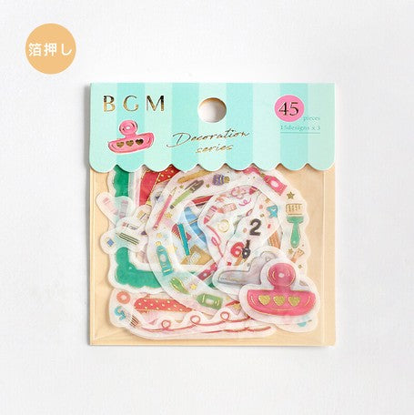 BGM Decoration Stationery Flake Seal