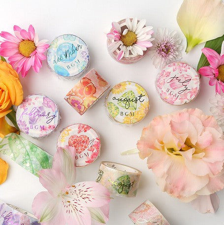 BGM Birth Moon Washi Tape