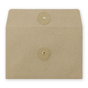 KRAFT ENVELOPE <M> Horizontal with String Brown