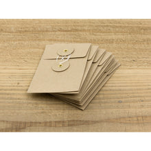 Load image into Gallery viewer, KRAFT ENVELOPE (S) Vertical with String Brown
