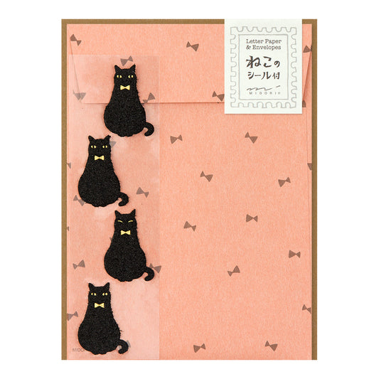 Letter Set 413 Black Cat