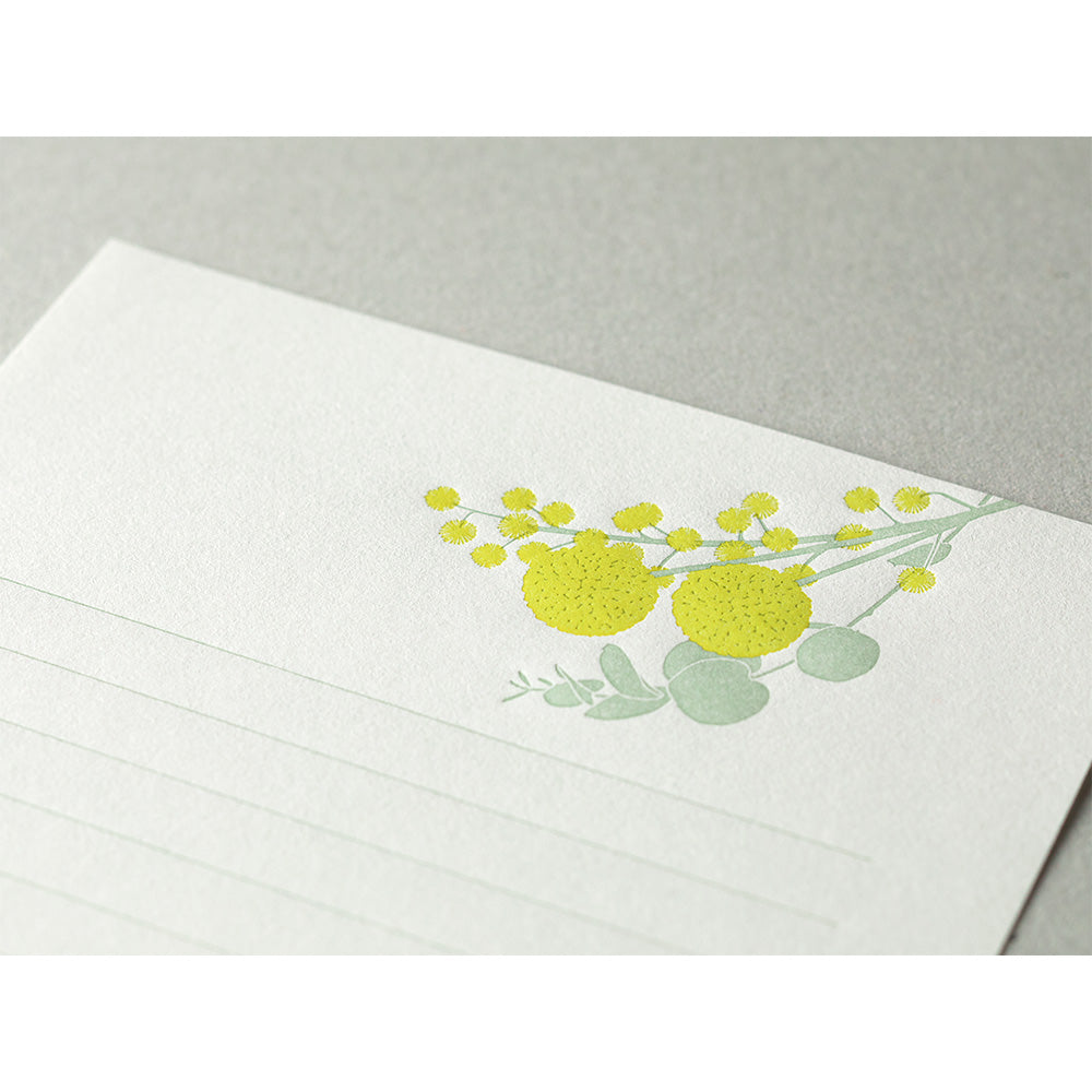 Letter Set 461 Press Bouquet Yellow