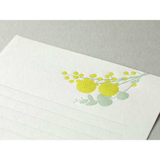 Letter Set 461 Press Bouquet Yellow
