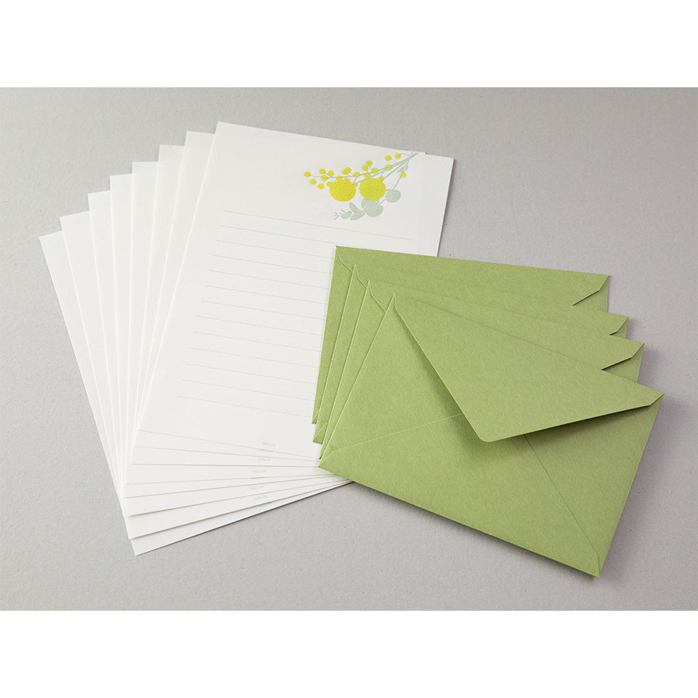 Letter Set 461 Press Bouquet Yellow
