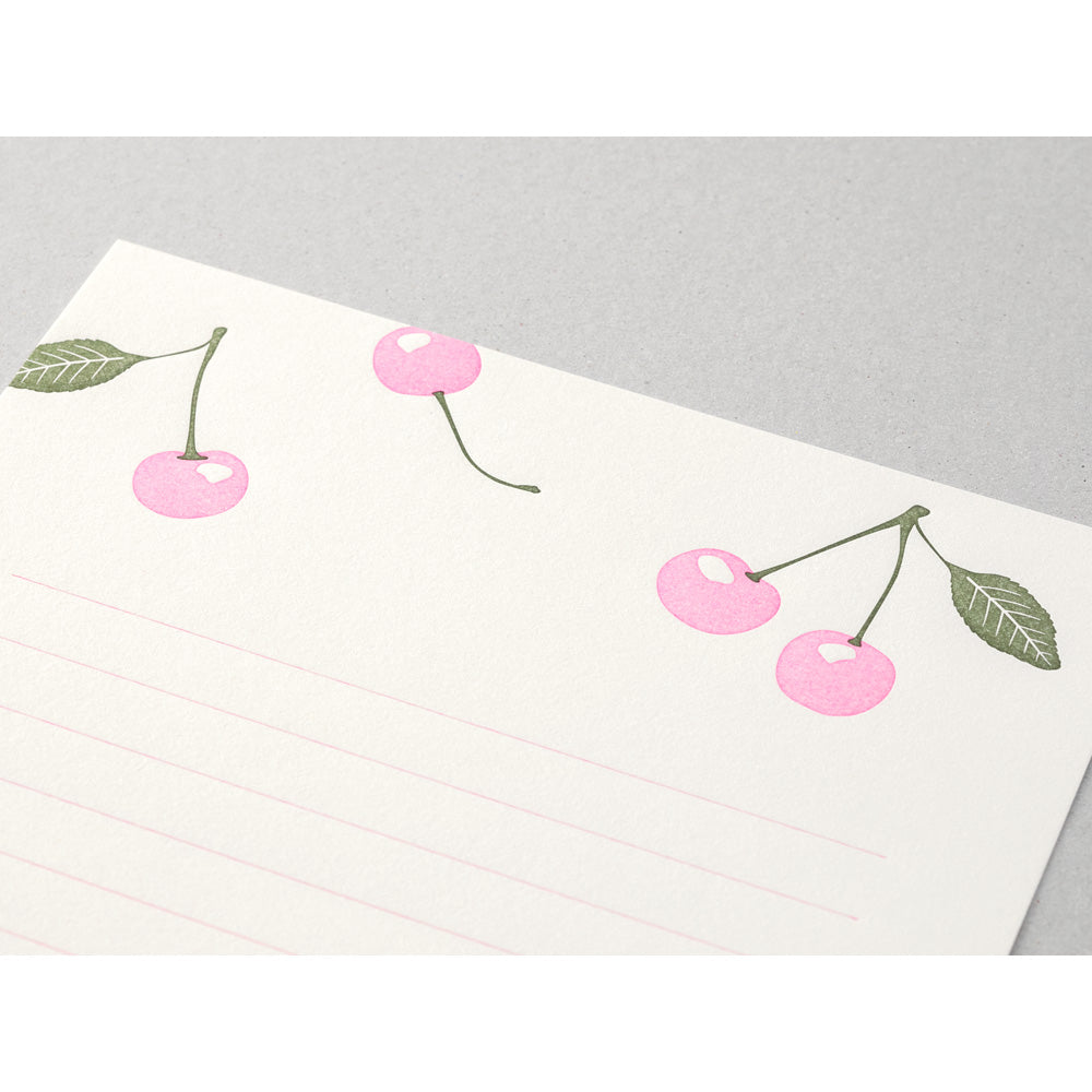 Letter Set 475 Letterpress Cherry