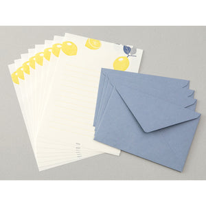 Letter Set 476 Letterpress Lemon