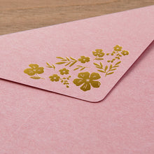 Load image into Gallery viewer, Letter Set 506 Foil-stamped Envelopes Flowers
