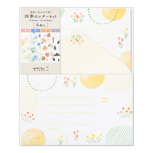 Letter Set 512 Four seasons Seasonal Plants