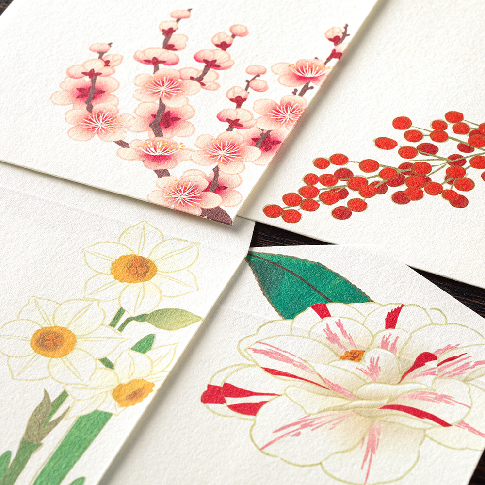 Envelope 086 Four Designs Winter Flower S2