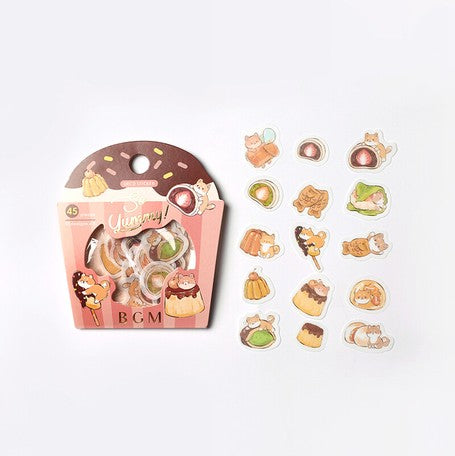 BGM Pudding Dog Flake Seal