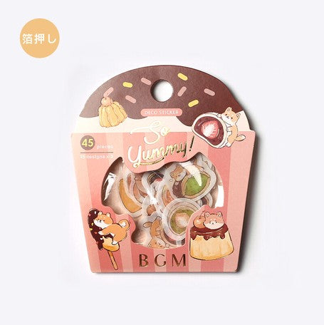 BGM Pudding Dog Flake Seal