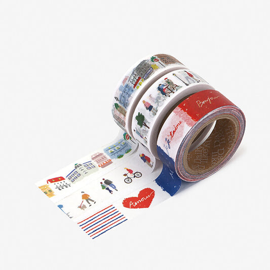 Dailylike Washi Tape Set of 3 Pcs - 01 Bonjour