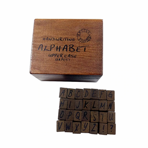 28 Pcs/set Kawaii Handwriting Alphabet Stamp