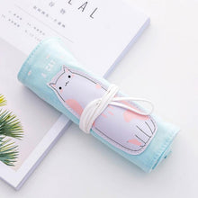 Load image into Gallery viewer, Tomodachi Roll Up Pencil Case
