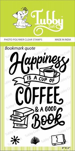 Bookmark Quote Clear Stamp