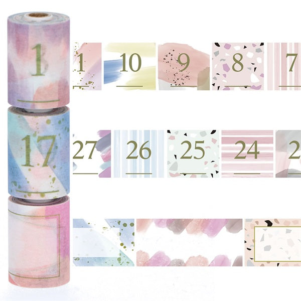 Masté Masking Tape - Water Colours