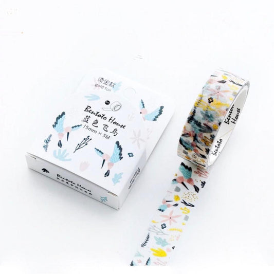 Stray Birds Gold Foil Wash Tape