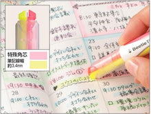 Load image into Gallery viewer, Kokuyo Beetle Tip Dual Tip Highlighter
