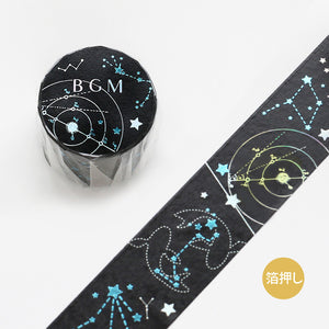 BGM Night Washi Tape Series