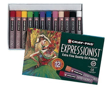 Load image into Gallery viewer, Sakura XLP12 12-Piece Cray-Pas Expressionist Assorted Color Oil Pastel Set
