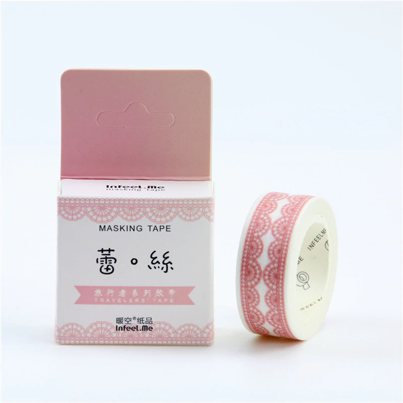 Pink Lace Washi Tape