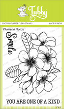 Load image into Gallery viewer, Plumeria Florals Clear Stamp
