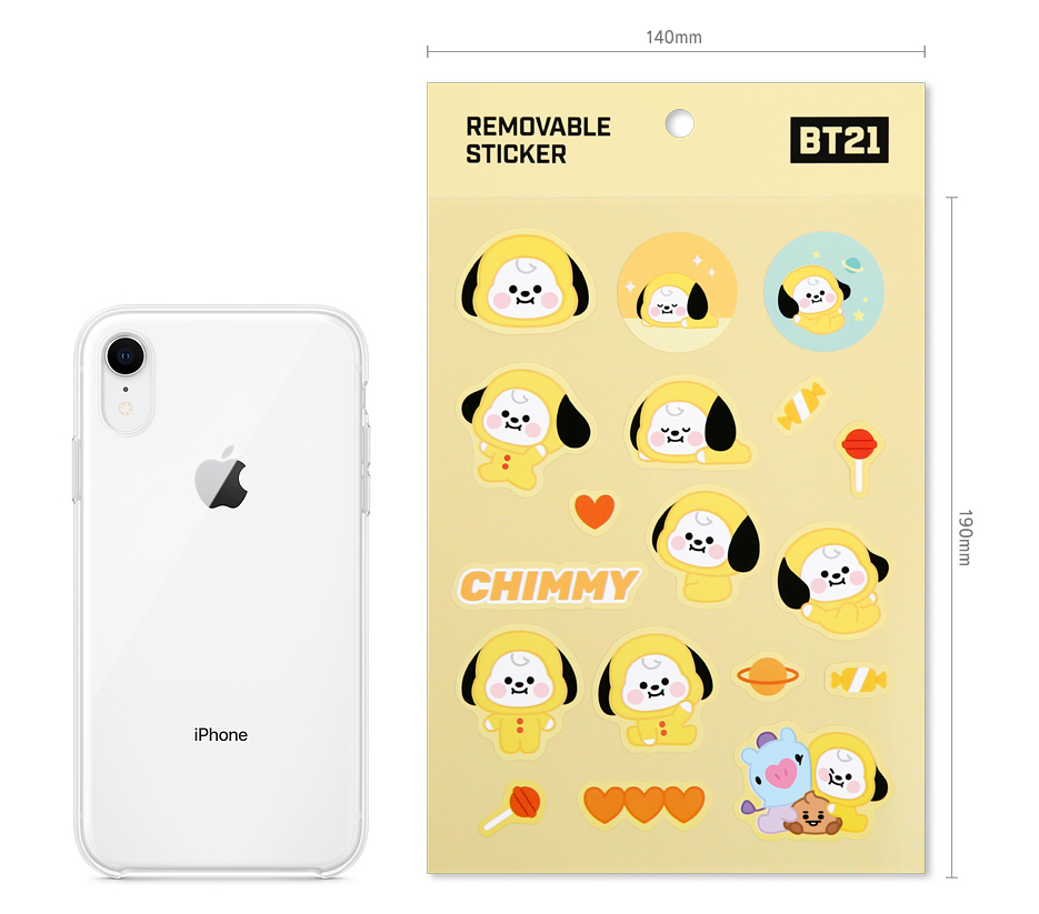 BT21 BABY REMOVABLE STICKER