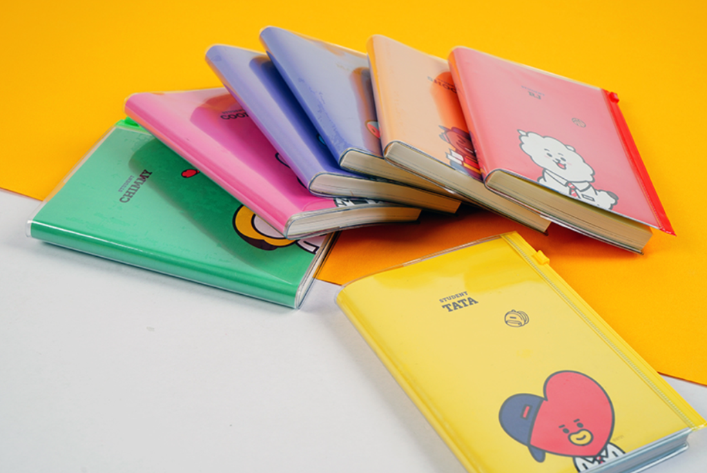 BTS BT21 OFFICIAL PVC COVER PLANNER