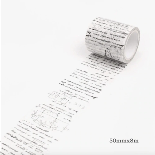 Log Memory Washi Tape