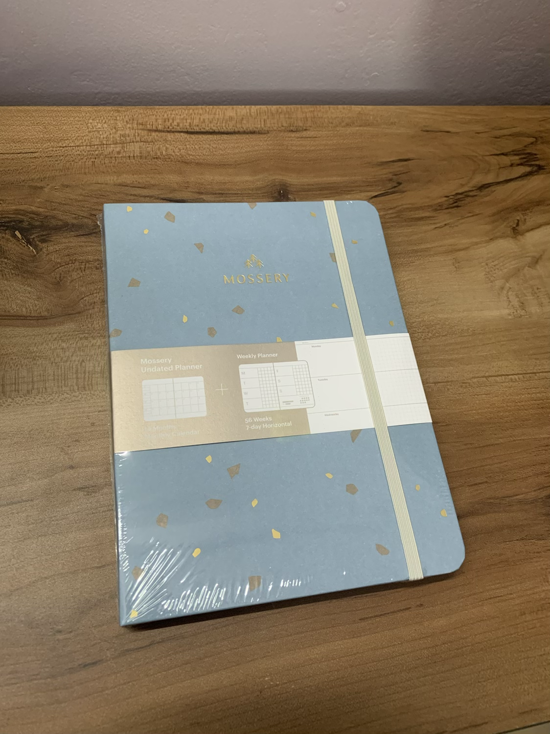 Almond Blossoms Undated Planner - Weekly Horizontal