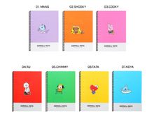 Load image into Gallery viewer, BTS BT21 OFFICIAL CORNELL NOTEBOOK
