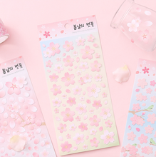 Load image into Gallery viewer, Sakura Cherry Blossom Stickers - In Full Bloom
