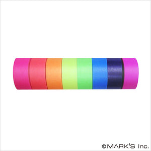 Masté Masking Tape - Set of 8 Visible Neon