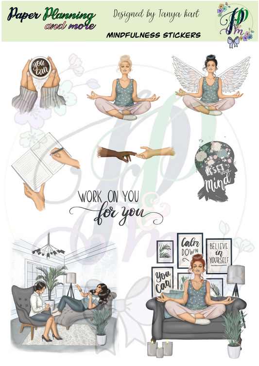 Mindfulness Sticker Sheet