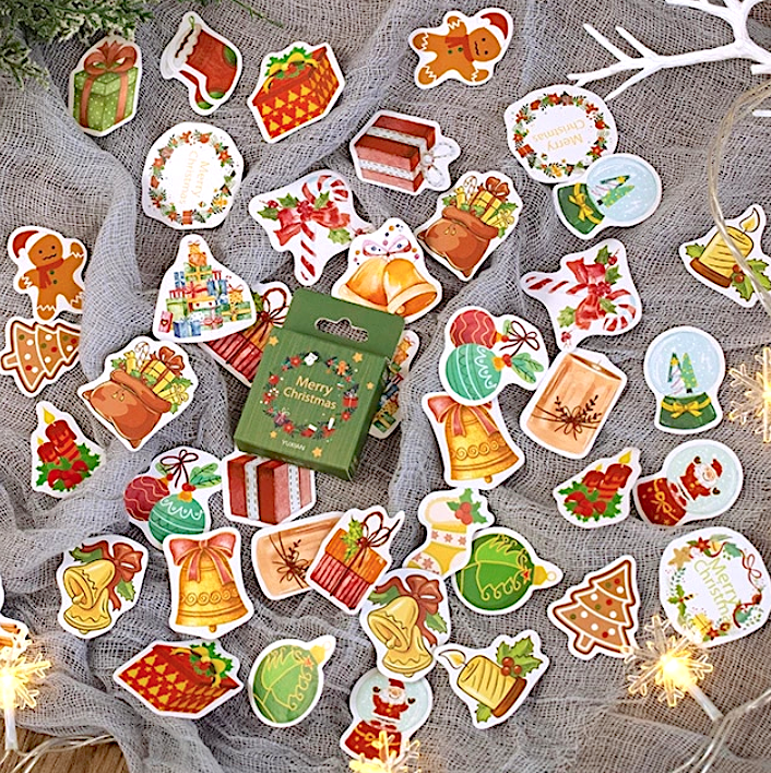 Under the Christmas Tree Paper Stickers
