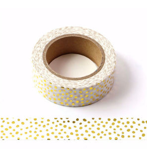 Gold Foiled Patterned Washi Tape