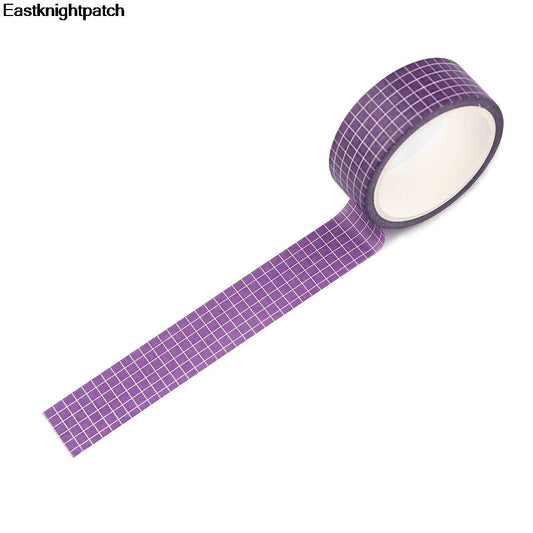Purple Grid Washi Tape