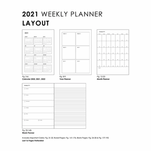 2021 Weekly Planner - D1