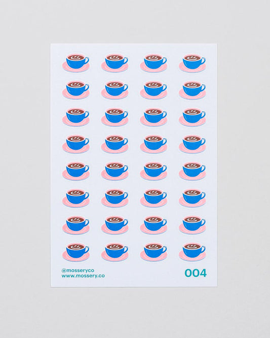 Mossery Stickers- Coffee