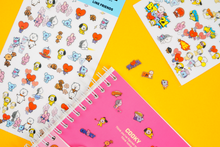 Load image into Gallery viewer, BT21 OFFICIAL CLEAR STICKER
