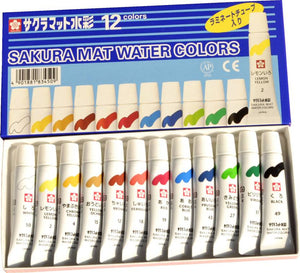 Sakura Mat Water Colours (Set of 12)