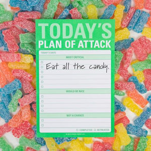 Knock Knock Today's Plan of Attack Great Big Sticky Notes