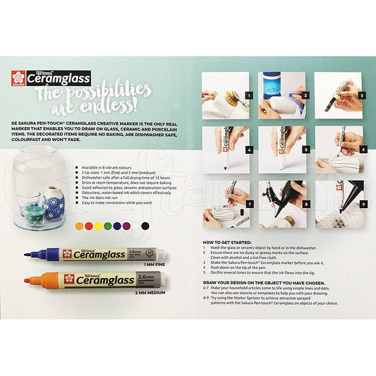 Sakura Pentouch Ceramglass Marker
