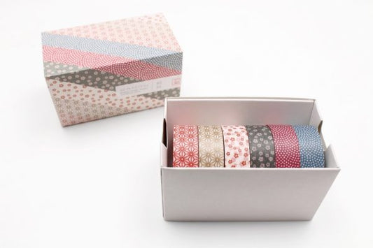 MT Washi Masking Tape  –WAMON (Series 5), Pack of 6